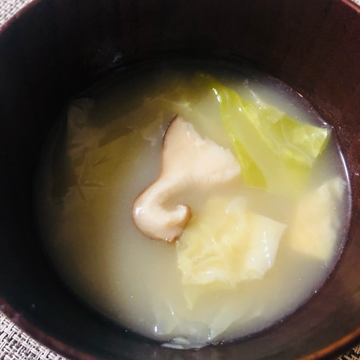 キャベツと椎茸の鶏白湯スープ レシピ 作り方 By Noa 1021 楽天レシピ キャベツと椎茸の鶏白湯スープ レシピ 作り方 By Noa 1021 楽天レシピ